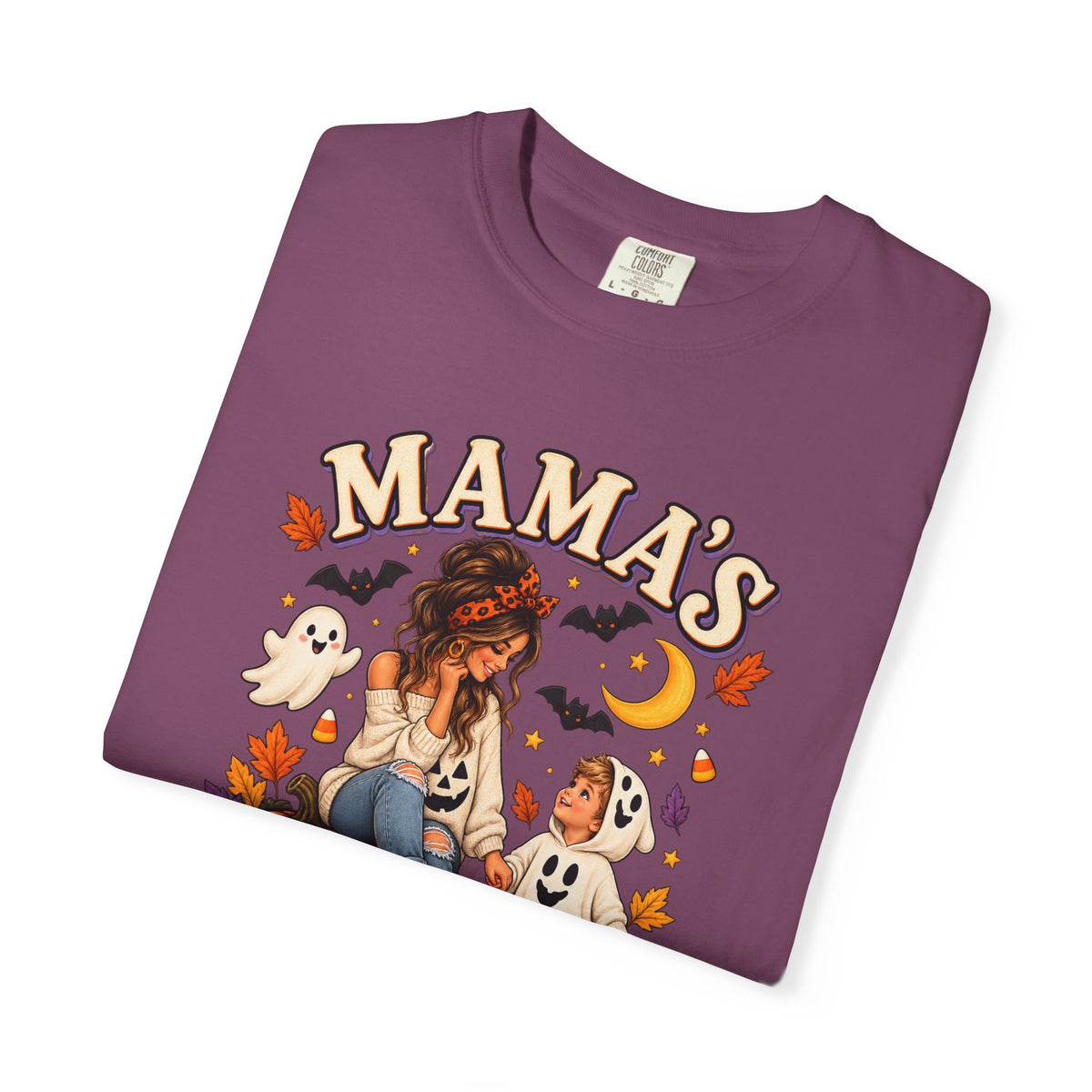 Mama’s Favorite Boo T-shirt | Halloween Mom Pumpkin Ghosts
