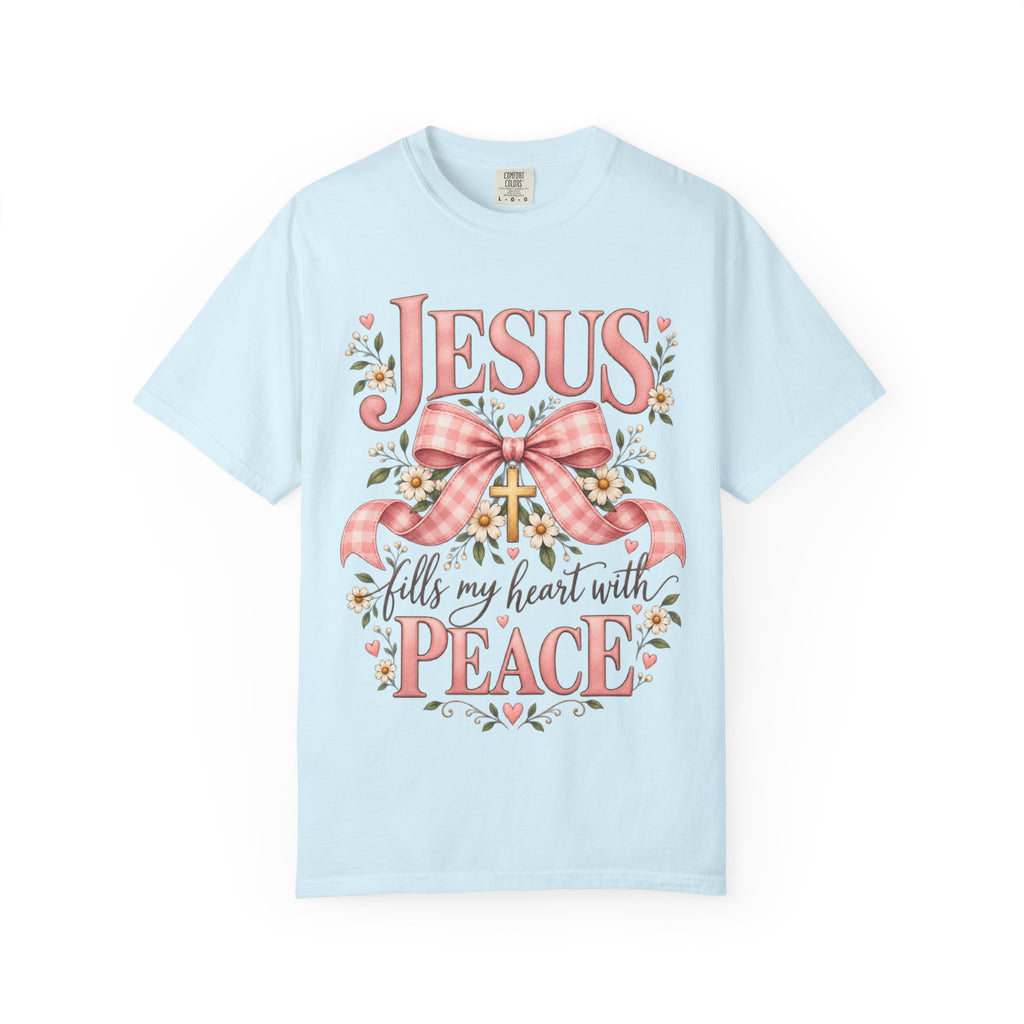 Jesus Fills My Heart With Peace Christian T-Shirt