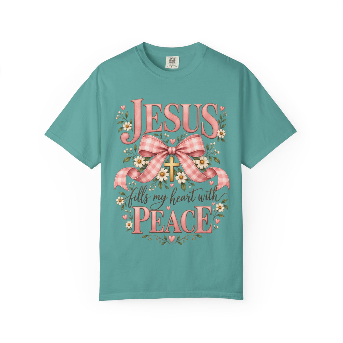 Jesus Fills My Heart With Peace Christian T-Shirt