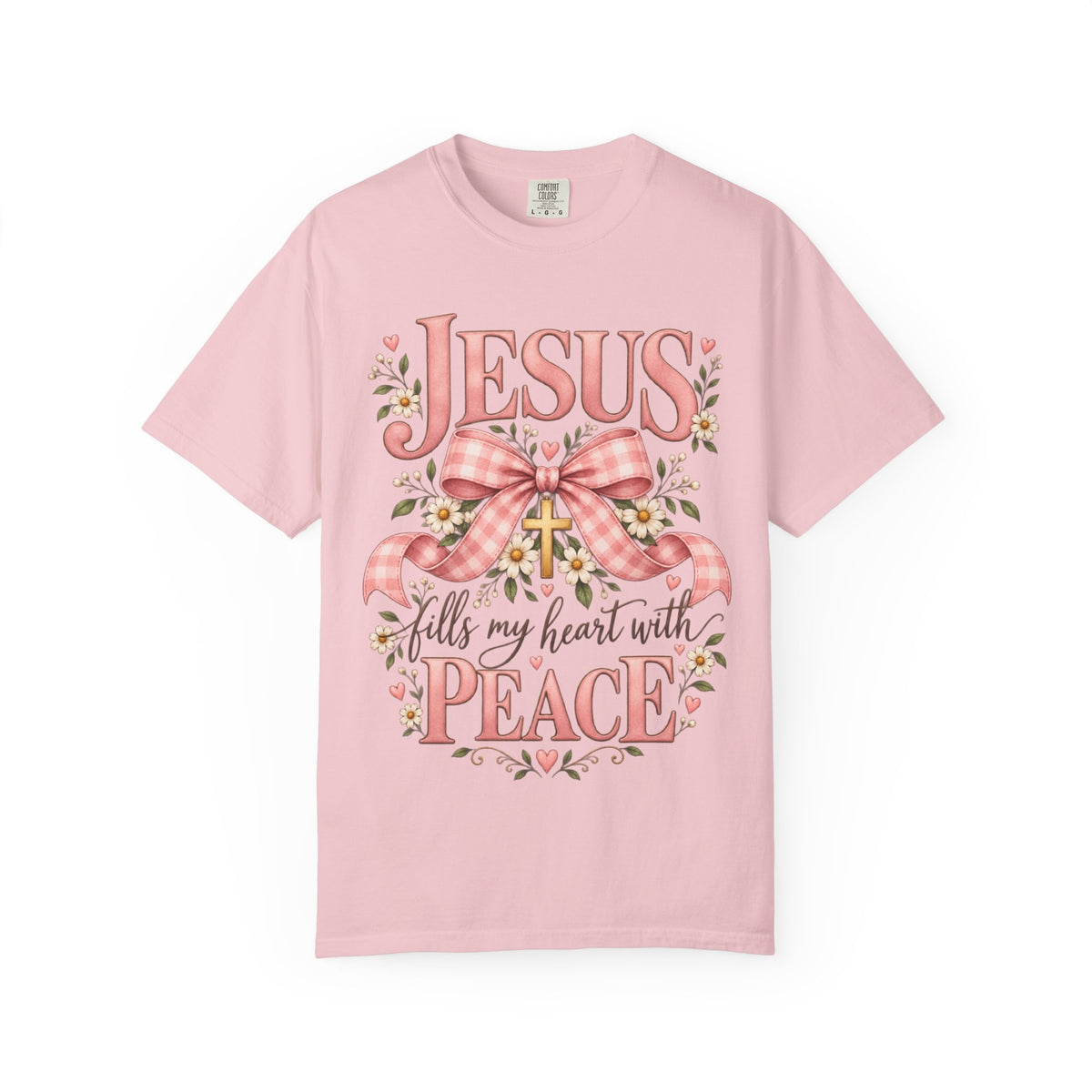 Jesus Fills My Heart With Peace Christian T-Shirt
