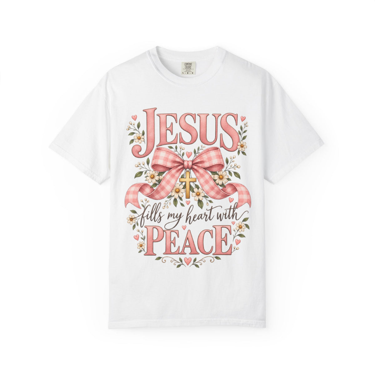 Jesus Fills My Heart With Peace Christian T-Shirt