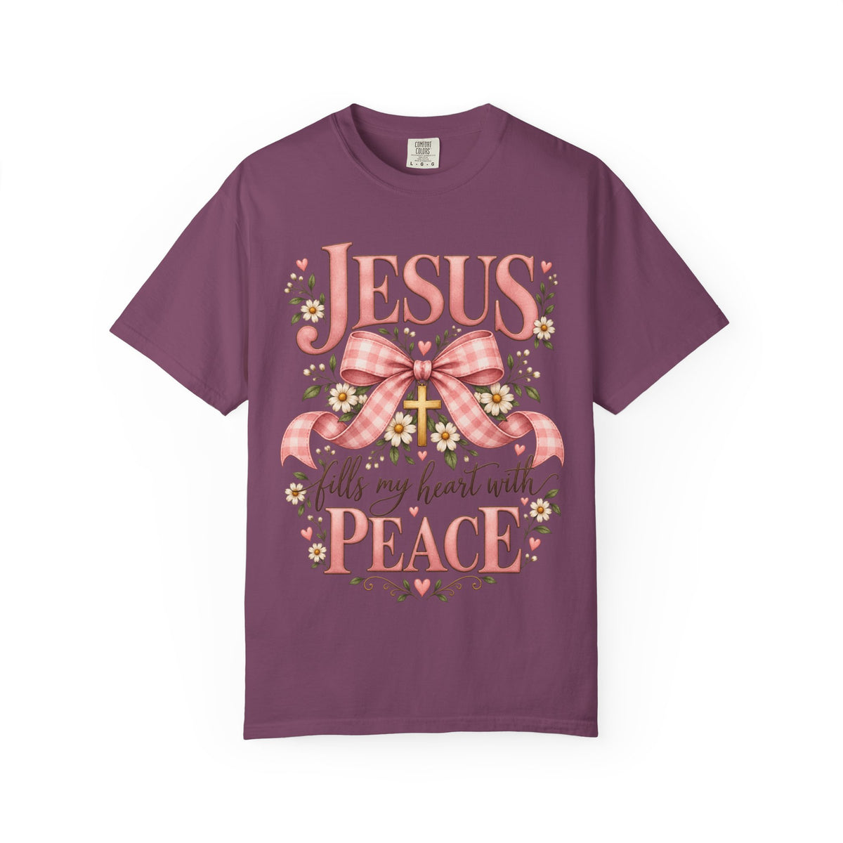 Jesus Fills My Heart With Peace Christian T-Shirt