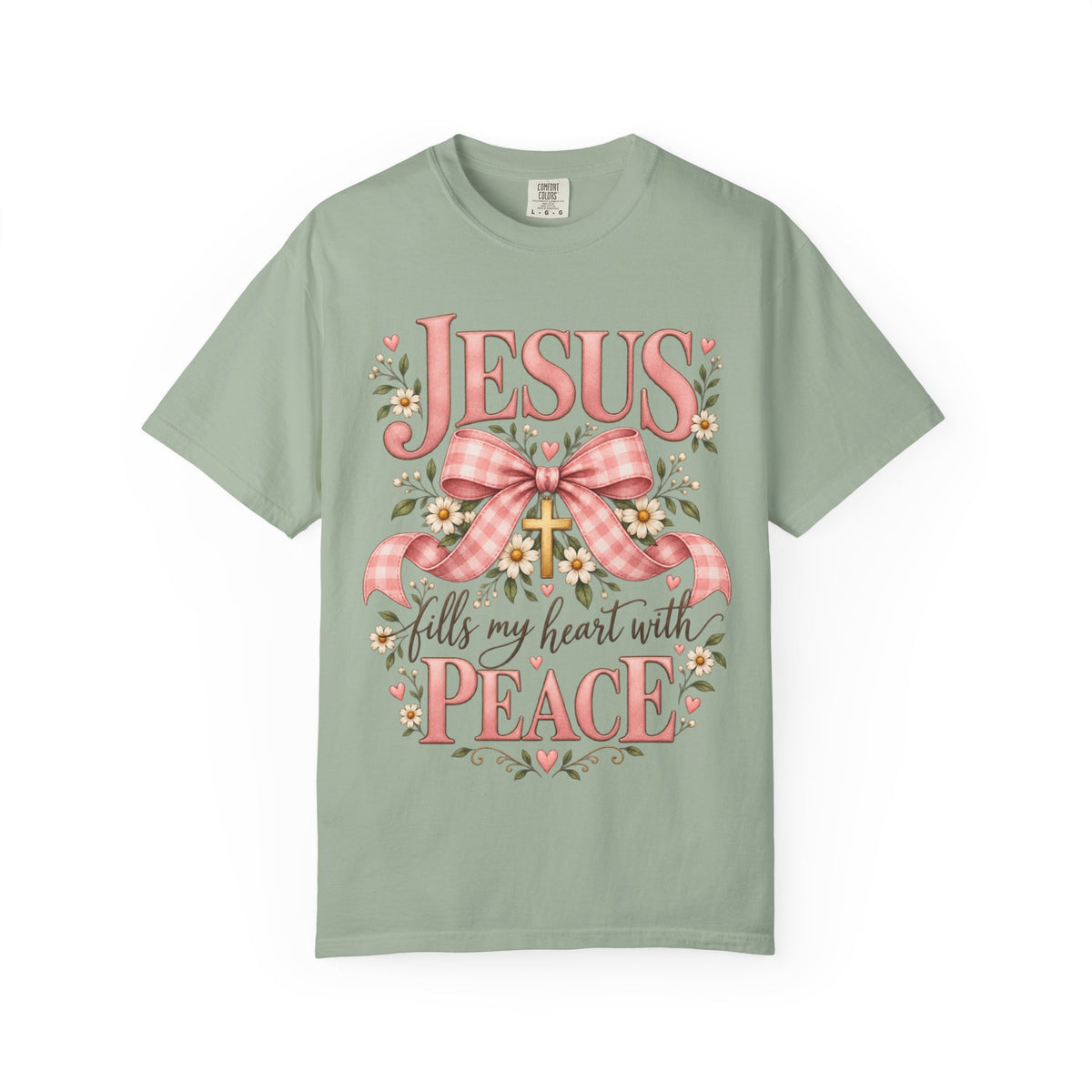 Jesus Fills My Heart With Peace Christian T-Shirt