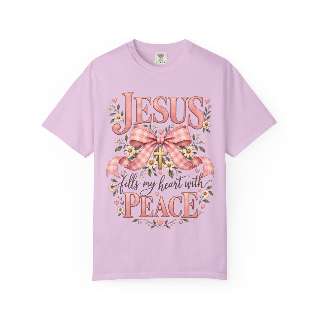Jesus Fills My Heart With Peace Christian T-Shirt