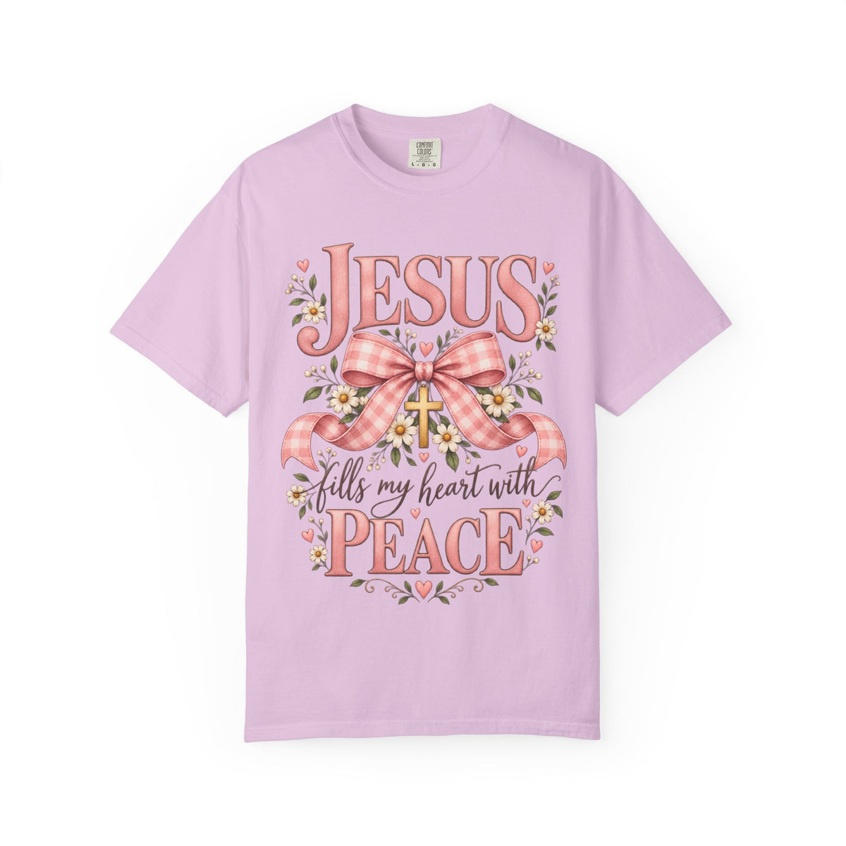 Jesus Fills My Heart With Peace Christian T-Shirt