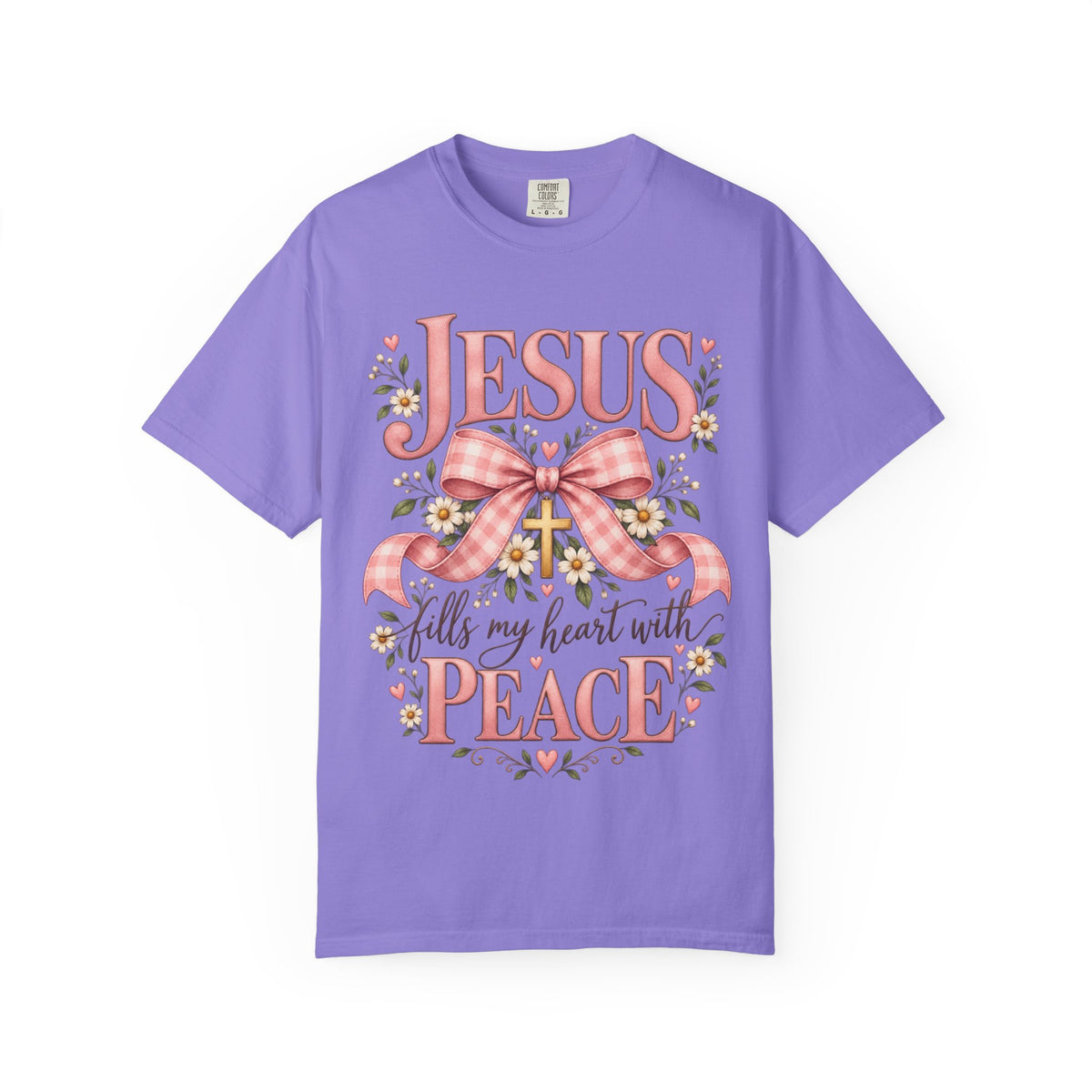 Jesus Fills My Heart With Peace Christian T-Shirt