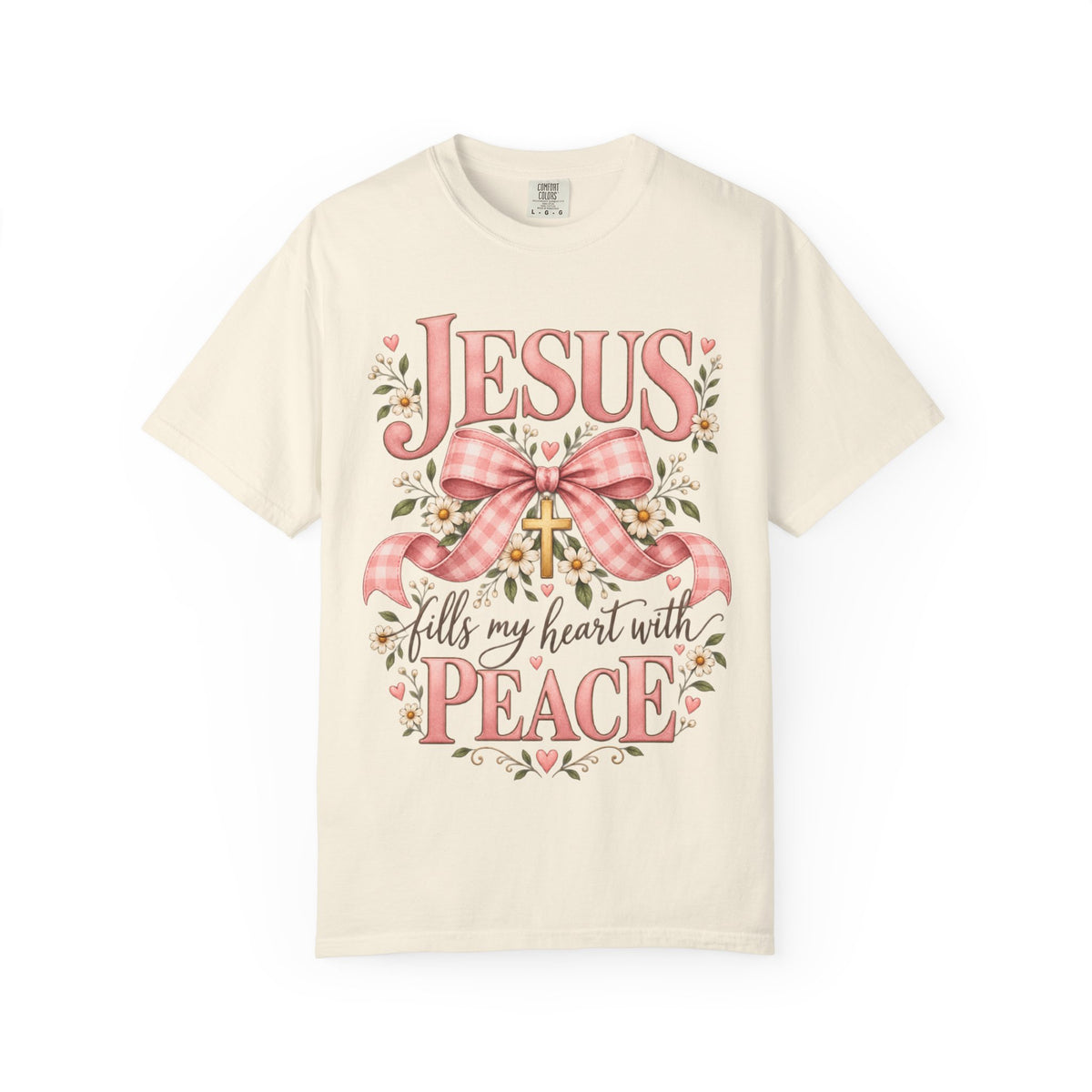 Jesus Fills My Heart With Peace Christian T-Shirt