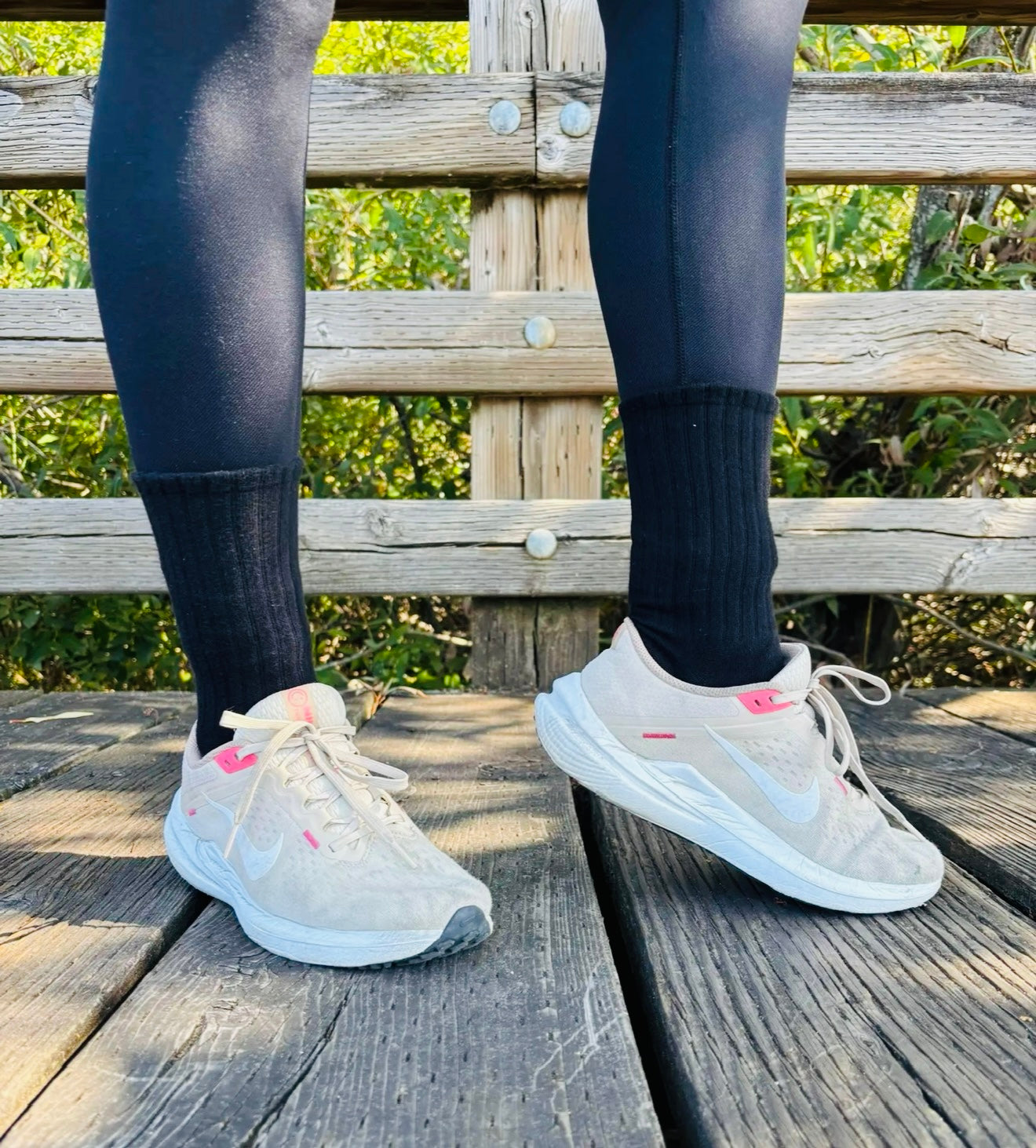 ANTREZIL Crew Compression Black Socks Pack of 5 with Bag |Athletic Socks, Cushioned Socks, Sweat Absorbent, Arch Support