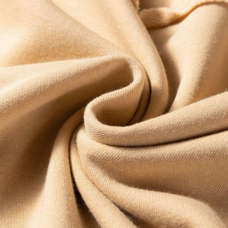 Khaki Floral Patchwork Long Sleeve Sweatshirt for Women Winter Autumn Casual Daily Wear Plus Size Fit